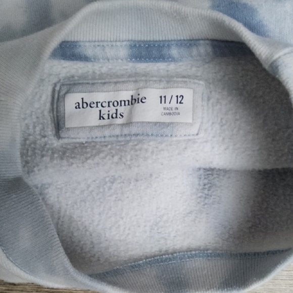 Abercrombie & Fitch Blue Tie-Dye Kids Shirt - Picture 2 of 3
